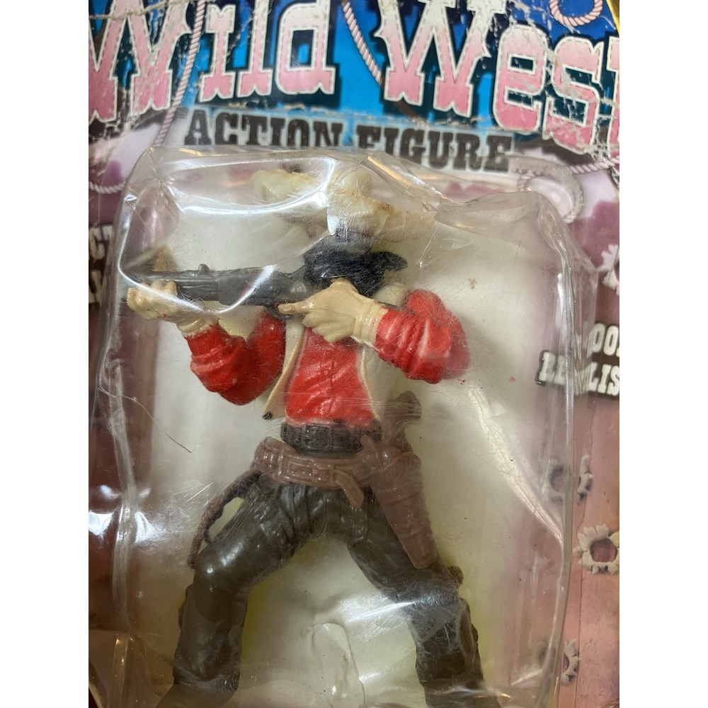 Ja-Ru Wild West Action Figure Cowboy New In Package. Selling As Is PKG Worn